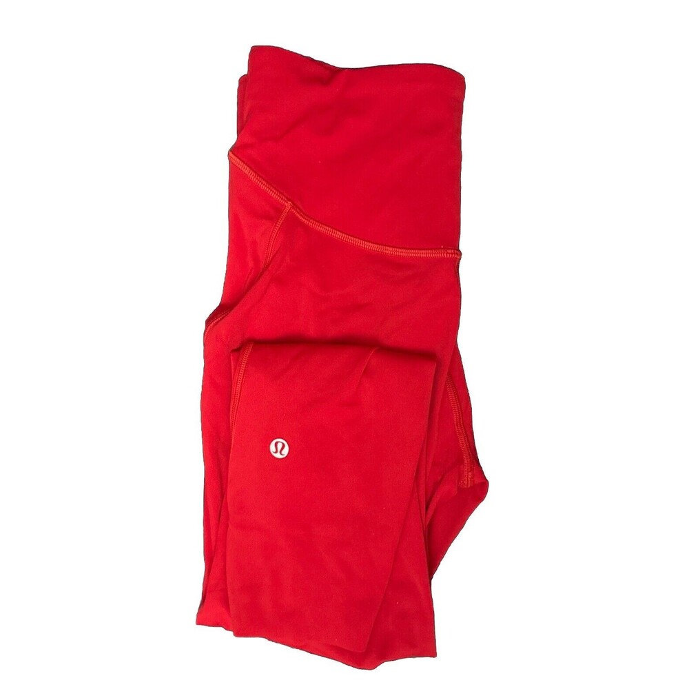 Lululemon Women’s Base Pace HR Tight Crop Legging 23” DKRD Dark Red Sz 6 $88 New